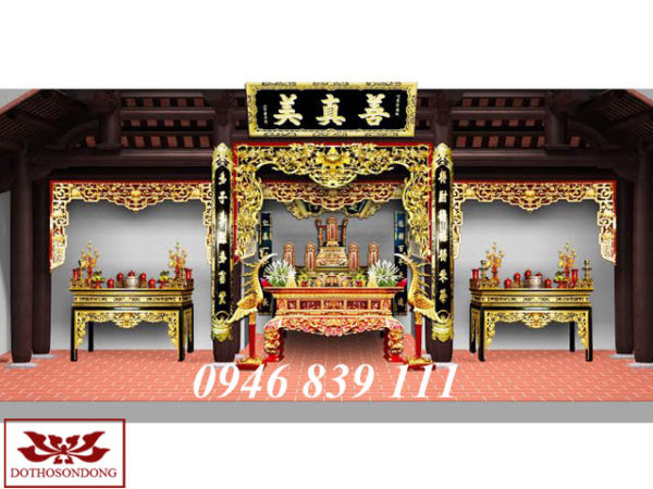 mẫu thiết kế nhà thờ họ 03