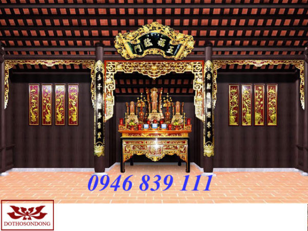 mau thiet ke nha tho tu gia 05