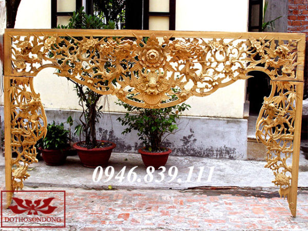 mẫu cửa võng tứ linh hóa