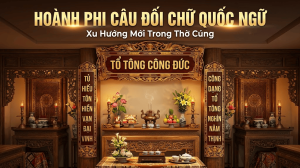 Hoanh Phi Cau Doi Chu Quoc Ngu Xu Huong Moi Trong Tho Cung